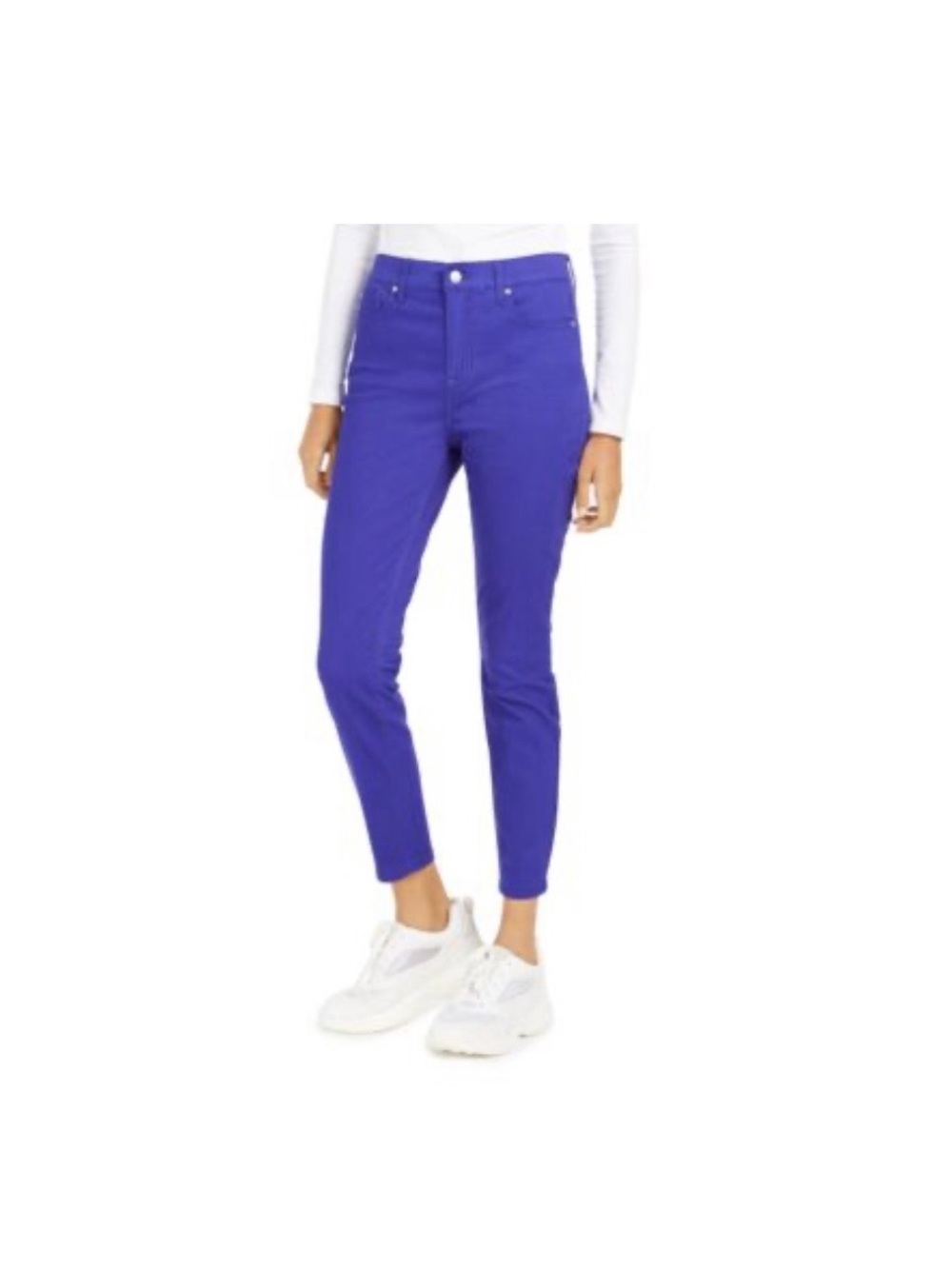 Celebrity Pink Deep Purple High-Rise Pants, Size 13/31, New Without Tags